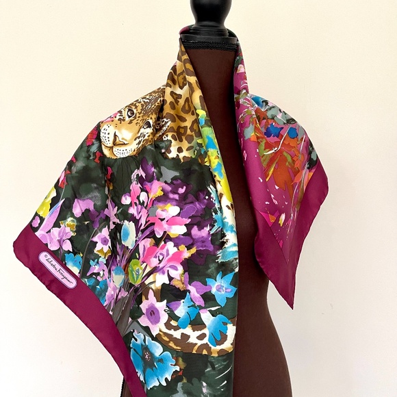 Salvatore Ferragamo Silk Scarf - Picture 6 of 16